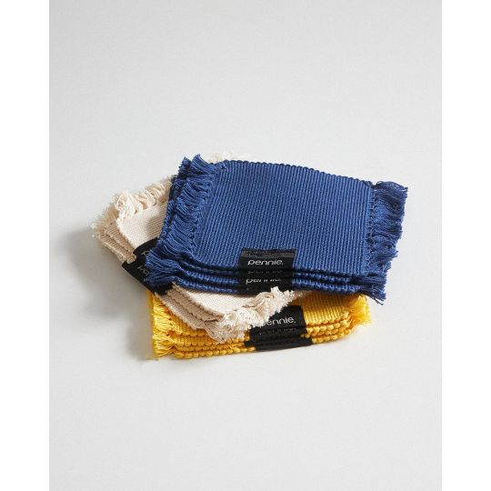 Βαμβακερό Σουβέρ με Κρόσσια Serrell 10x10cm 10x10cm