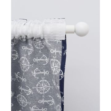 Παραθύρου (140x160cm) - Μπλε Σκούρο [MODEL PNN-003524.701347]