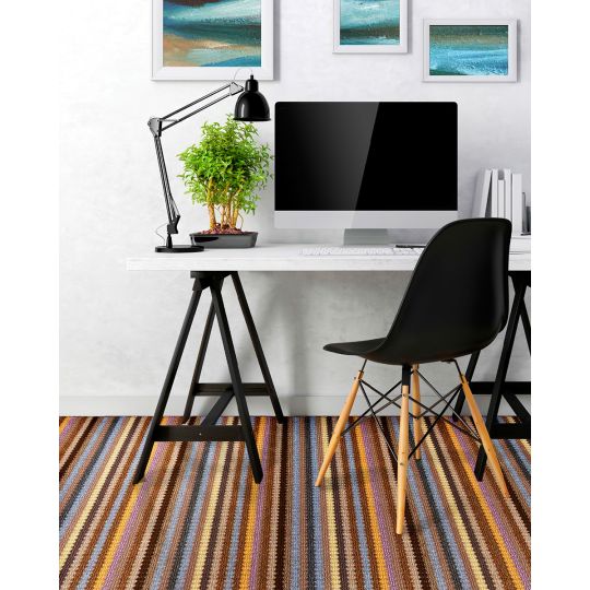 Ριγέ Μοκέτα Letonice Waffle σε 6 Αποχρώσεις