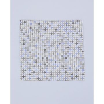 Πετσετάκι Λονέτα Rombus Fushion 40x40cm 40x40cm Σιέλ