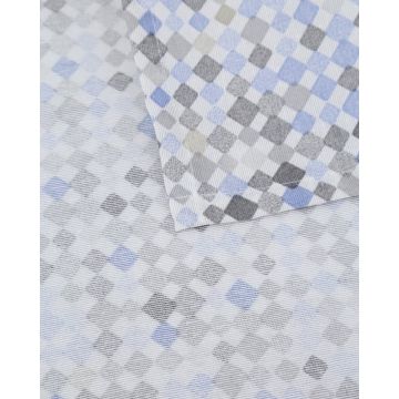 Πετσετάκι Λονέτα Rombus Fushion 40x40cm 40x40cm Σιέλ - 