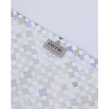 Πετσετάκι Λονέτα Rombus Fushion 40x40cm 40x40cm Σιέλ - 