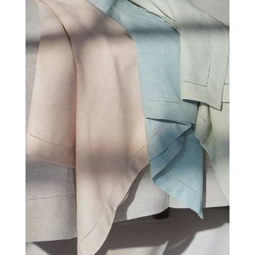 Μονόχρωμη Cottonlinen Πετσέτα Φαγητού με Αζούρ Faro 53x53 53x53cm