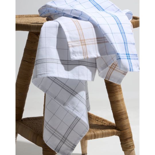 Βαμβακερό Καρώ Ποτηρόπανο Argi 45x70cm 45x70cm