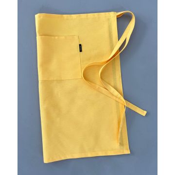 Μονόχρωμη Ποδιά Μέσης με Τσέπη Panama Μέσης (61x65cm)