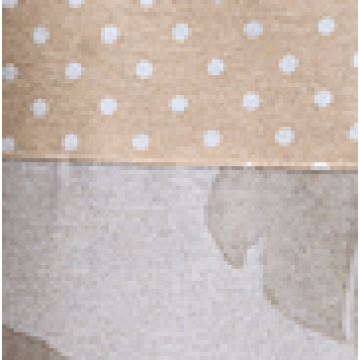 Εμπριμέ Ποδιά Μέσης με Πουά Τσέπη Monstera Μέσης (55x68cm) - 