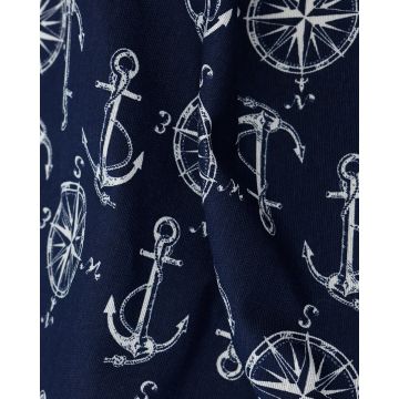 Σουπλά με Πυξίδες και Άγκυρες Angira 30x42cm 30x42cm Μπλε Σκούρο - 