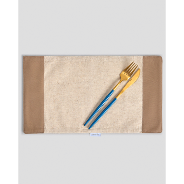 One Size (22x40cm) - Γκρι - Μπεζ [MODEL PNN-017362.703205]