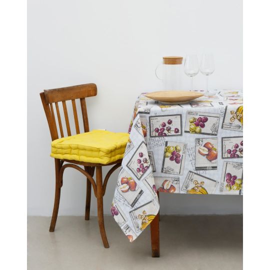 Πετσετάκι με Σχέδιο Φρούτα Recipe Fruits 40x40cm 2 ατόμων (40x40cm) Multi