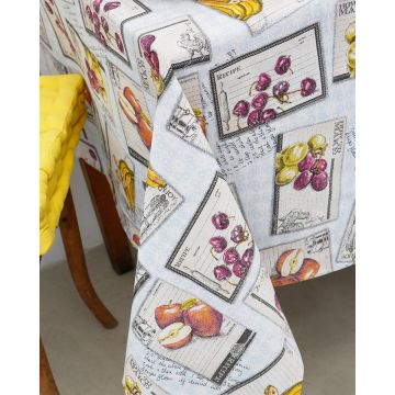 Πετσετάκι με Σχέδιο Φρούτα Recipe Fruits 40x40cm 2 ατόμων (40x40cm) Multi - 