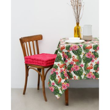 Τραπεζομάντηλο Φλοράλ Forester Flowers & Flamingo Multi