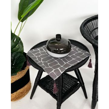 Διακοσμητικό Σατέν Πετσετάκι Madrit 40x40cm σε 6 Αποχρώσεις 40x40cm - 