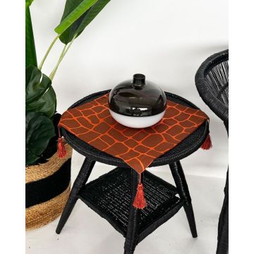 Διακοσμητικό Σατέν Πετσετάκι Madrit 40x40cm σε 6 Αποχρώσεις 40x40cm - 