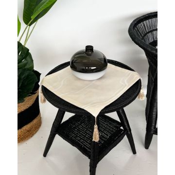 Διακοσμητικό Σατέν Πετσετάκι Zaragoza 40x40cm σε 3 Αποχρώσεις 40x40cm - 