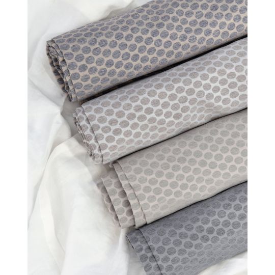 Ζακάρ Ύφασμα Φ280cm Πουά Perugia σε 4 Αποχρώσεις. 