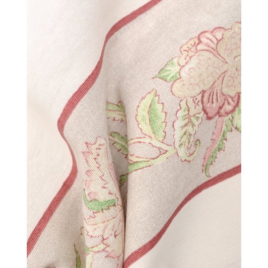 Ύφασμα Λονέτα Ριγέ με Λουλούδια Bolonia Φ280cm σε 2 Αποχρώσεις