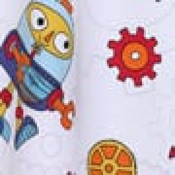 Εμπριμέ Ύφασμα Irobot Φ280cm Multi - 