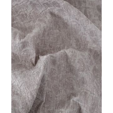 Μονόχρωμο Ύφασμα Κουρτίνας Kaitlyn Φ300cm Ανθρακί.  Ανθρακί