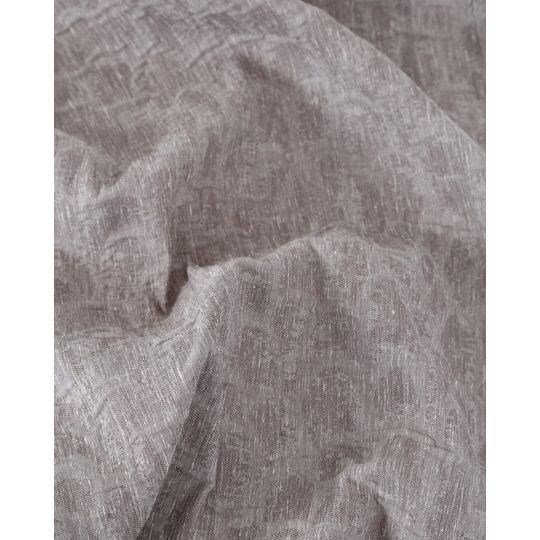 Μονόχρωμο Ύφασμα Κουρτίνας Kaitlyn Φ300cm Ανθρακί.  Ανθρακί