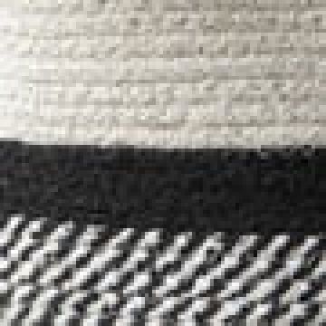 Δίχρωμο Καλάθι Βαμβακερό Πλεκτό Arlo 28x28cm Multi - 