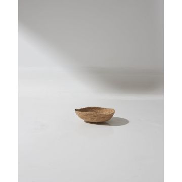 Στρογγυλός Διακοσμητικός Δίσκος από Γιούτα Ella 3 Μεγέθη Natural - 