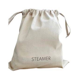 Πουγκί για Ατμοσίδερο με Γκρεζ Εκτύπωση Steamer Dutch 35x34cm One Size (35x34cm) Εκρού