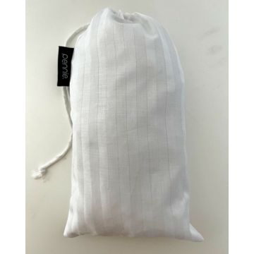 Βαμβακοσατέν Πουγκί Αποθήκευσης για Makeup, Accessories Ρίγα 1cm Sevenstars Άσπρο Βαμβακοσατέν Πουγκί Αποθήκευσης για Makeup, Accessories Ρίγα 1cm Sevenstars Άσπρο