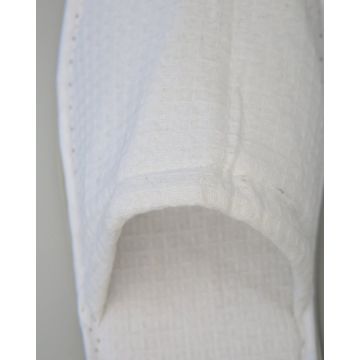 Πικέ Κλειστές Παντόφλες Slipper  One Size (27.8cm) Άσπρο - 