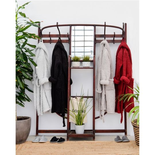 Unisex Coat Teddy Βear Οικολογική Γούνα Valia Kalda  One Size (1.20x1.10cm)