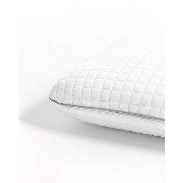 Ανατομικό Μαξιλάρι Μνήμης Memory Foam Ice Box Gel Coolsence 60x40+13cm Άσπρο - 