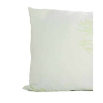 Μέτριο Ανατομικό Ζακάρ Μπεζ Μαξιλάρι Bamboo 50x70cm 50x70cm Πράσινο - 