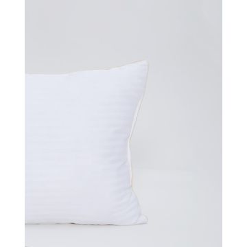 Μαλακό Μαξιλάρι Ύπνου Μπεζ Ρέλι Πουπουλένια Αίσθηση Down Alternative 50x70cm 50x70cm Άσπρο - 