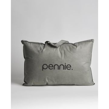 Μαξιλάρι Ύπνου 3D Microfiber με Ρέλι Σχήμα Κασέτας 40x60+8cm Zas 40x60cm Άσπρο - 