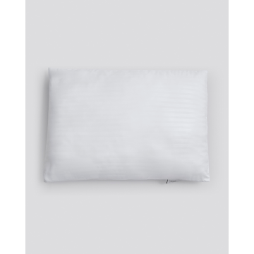 Microfiber Σκληρό Μαξιλάρι Ύπνου Point Stripe 50x70cm 50x70cm Άσπρο