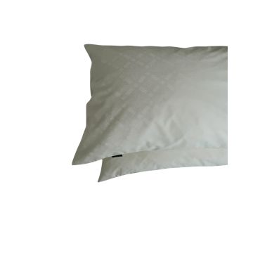 Ζακάρ Εκρού Ζεύγος Μαξιλαροθήκες Cube 50x70cm 50x70cm Εκρού