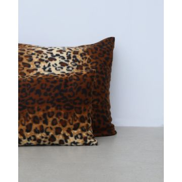 Βρεφική Fleece Λεοπάρ Μαξιλαροθήκη Firenze 30x45cm 30x45cm Multi - 