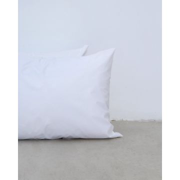 Ξενοδοχειακή Απλή Μαξιλαροθήκη Oscar 50x70cm Άσπρο - 