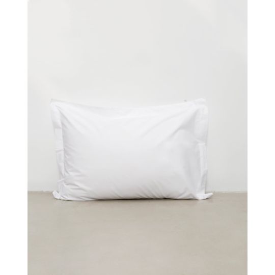 Λευκή Oxford Ξενοδοχειακή Μαξιλαροθήκη Bungalow 52x72+5cm 52x72 5cm Άσπρο