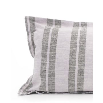 Βαμβακερή Oxford Μαξιλαροθήκη Damian 50x70+3cm 50x70 3cm Πούδρα - 