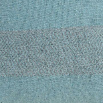 Βαμβακερή Oxford Blue Indigo Μαξιλαροθήκη 50x70+3cm 50x70 3cm Blue Indigo - 