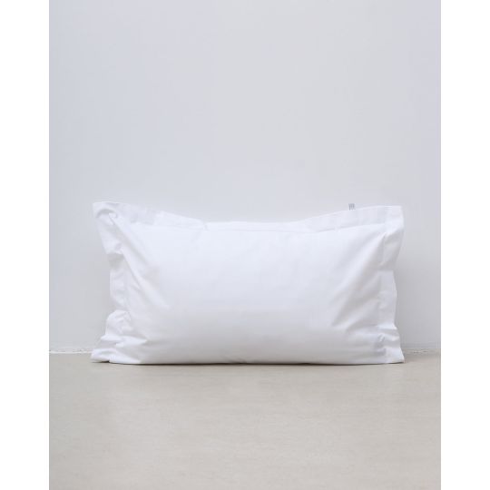 Oxford μαξιλαροθήκη Bungalow 50x70 5cm Άσπρο