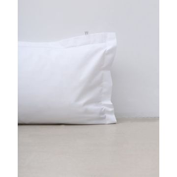 Oxford μαξιλαροθήκη Bungalow 50x70 5cm Άσπρο - 