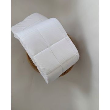 Microfiber Ξενοδοχειακό Λευκό Πάπλωμα με Ρίγα Point Stripe Άσπρο - 