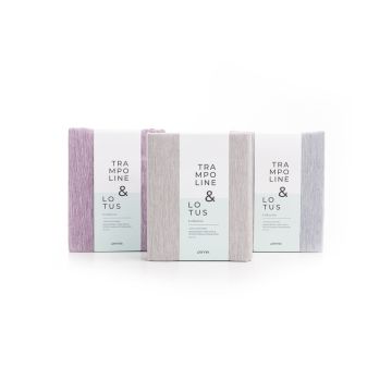 Microsilk Παπλωματοθήκη Διπλής Όψης Lotus Trampoline σε 3 Αποχρώσεις