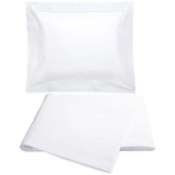 Αζούρ Σετ Σεντόνια 4 τεμ Georgette Super Υπέρδιπλη (240x260cm) Άσπρο - 