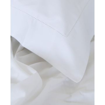 Αζούρ Σετ Σεντόνια 4 τεμ Georgette Super Υπέρδιπλη (240x260cm) Άσπρο - 