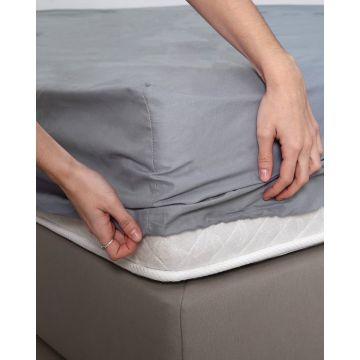 Υπέρδιπλη (160x200+32cm) - Μπλε Γκρι [MODEL PNN-003452.702006]