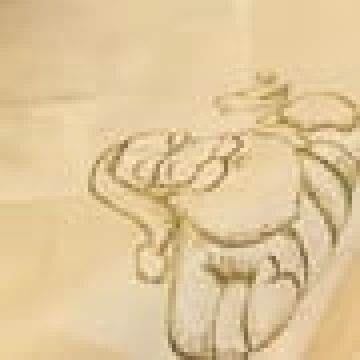 Βαμβακερό Καρέ Ζακάρ Ρίγα Santa Claus Gourmet 2 ατόμων (85x85cm) Άσπρο - 