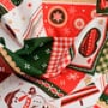 Μαξιλαροθήκη Λονέτα Joyful Christmas σε 2 Διαστάσεις Γκρι απαλό - 