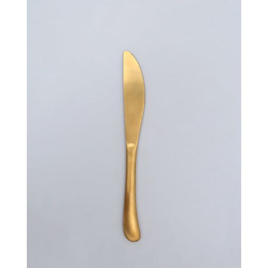 Μαχαίρι Cultery με χρυσό ματ φινίρισμα One Size Χρυσό